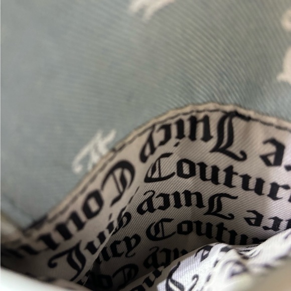 Juicy Couture Blue / White Backpack w/ White Coin Case main image 10